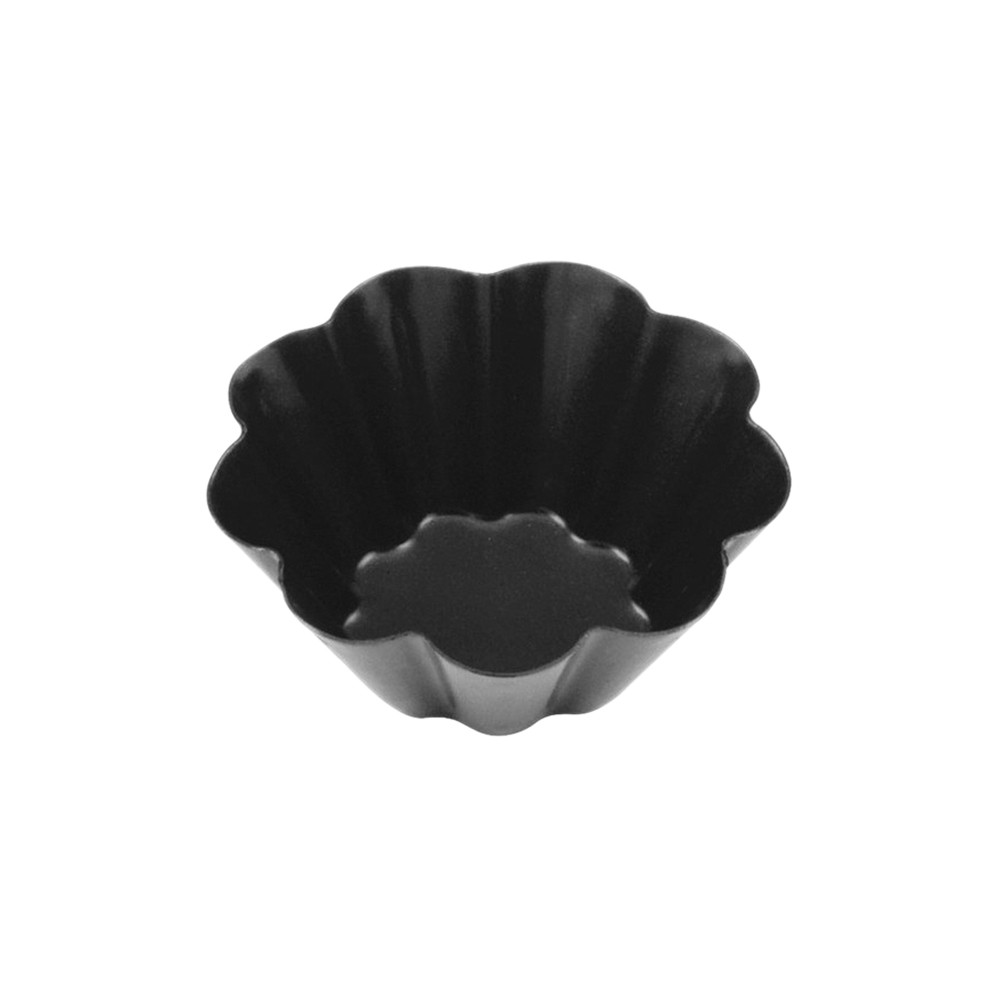 Форма для выпечки бриошей; сталь, антиприг.покр.; D=60, H=24мм; черный