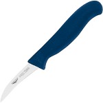 Нож для фигурной нарезки; L=175/65, B=25мм; синий, металлич.