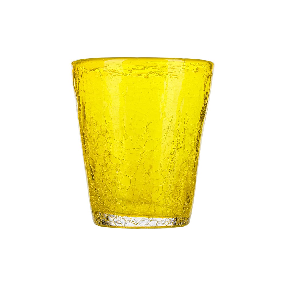 Олд Фэшн «Колорс»; стекло; 310мл; D=9, H=10см; желт.