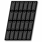 Форма кондитерская[24шт]; силикон; L=60, B=40см