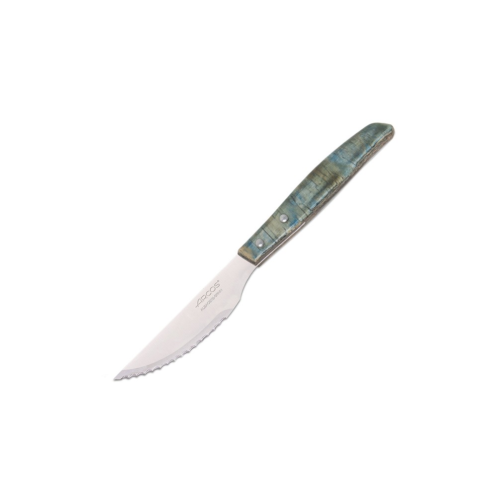 Нож для стейка; L=11см; синий