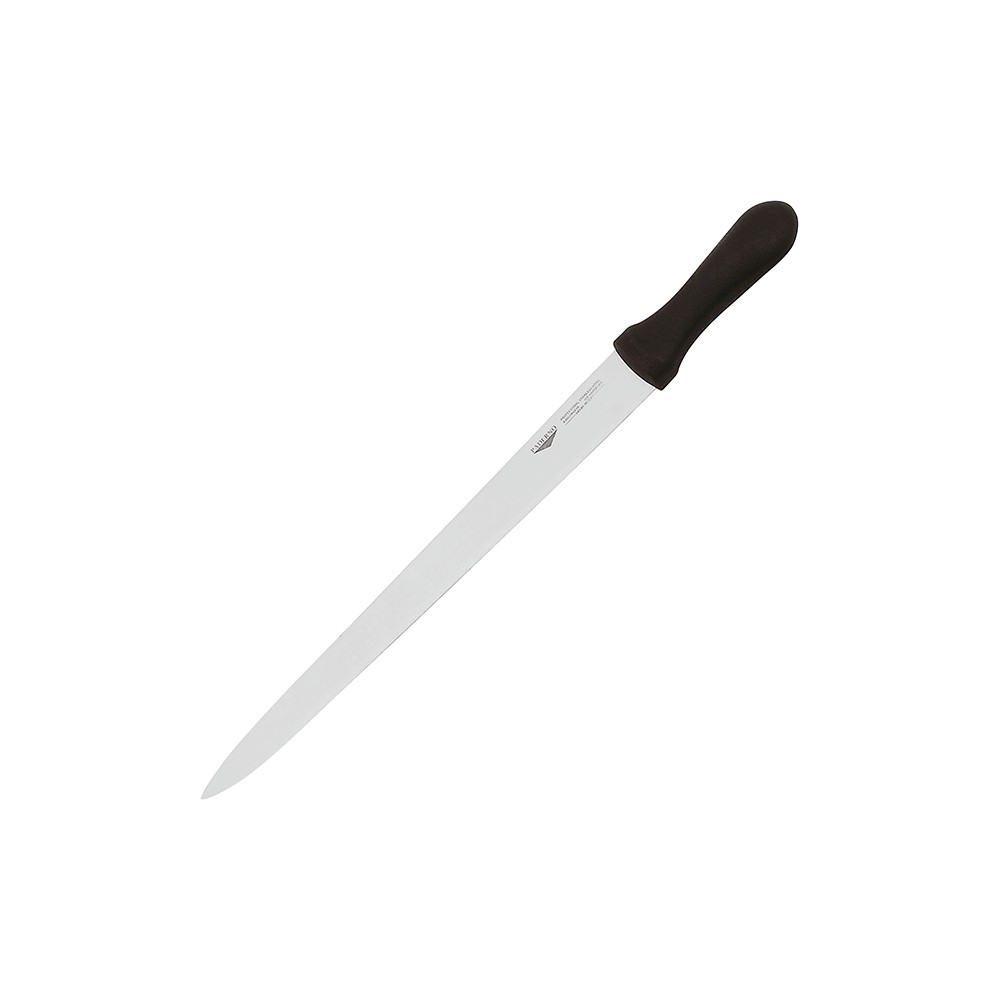 Нож кондитерский; сталь нерж.; L=36см; черный, металлич.