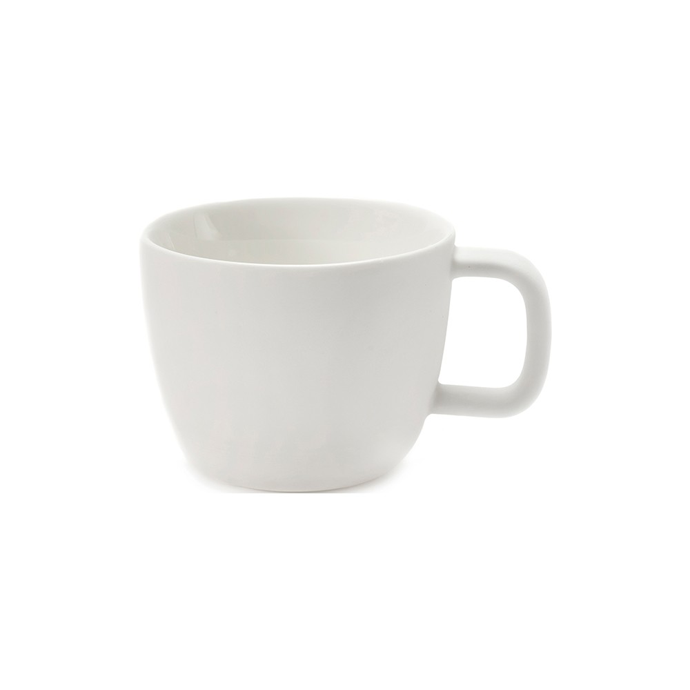 Чашка кофейная «Пас-парту»; фарфор; 135мл; D=70, H=57мм; белый, матовый