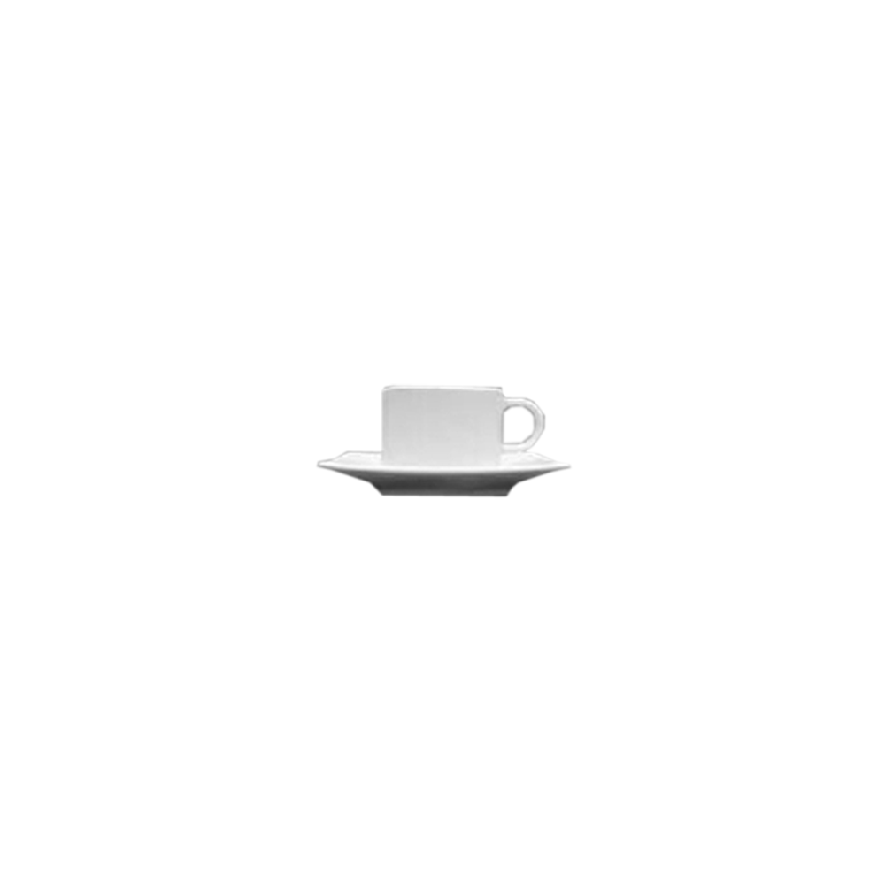 Чашка кофейная Виктория-отель «Отель»; фарфор; 80мл; D=61, H=47, L=80мм; белый