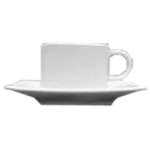 Чашка кофейная Виктория-отель «Отель»; фарфор; 80мл; D=61, H=47, L=80мм; белый