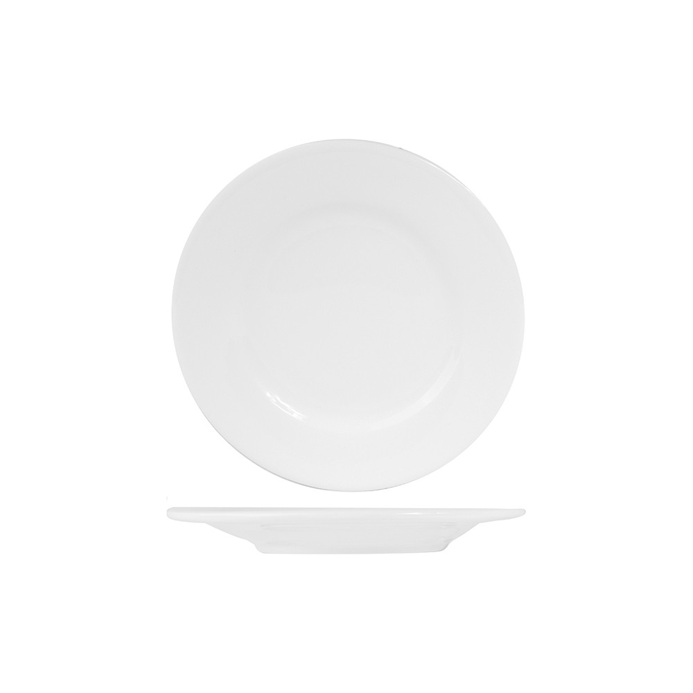 Тарелка мелкая «Кунстверк»; фарфор; D=140, H=18мм; белый