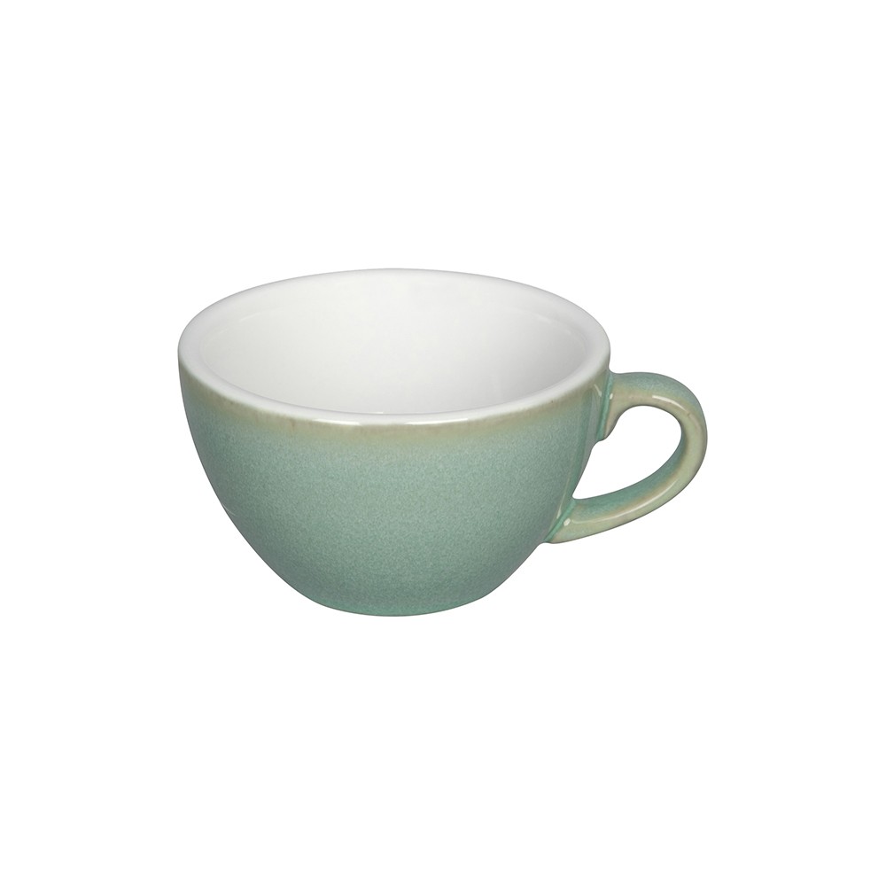 Чашка чайная «Эгг»; фарфор; 200мл; зелен.