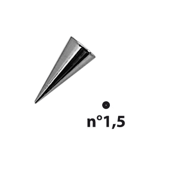 Насадка кондитерская для декора №1. 5 D=1мм; сталь; D=1мм