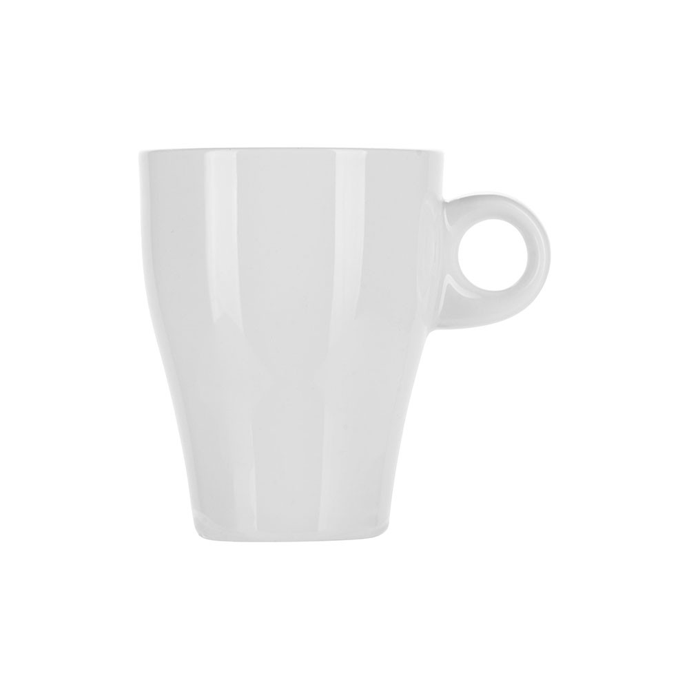 Чашка чайная «Джин»; фарфор; 280мл; белый