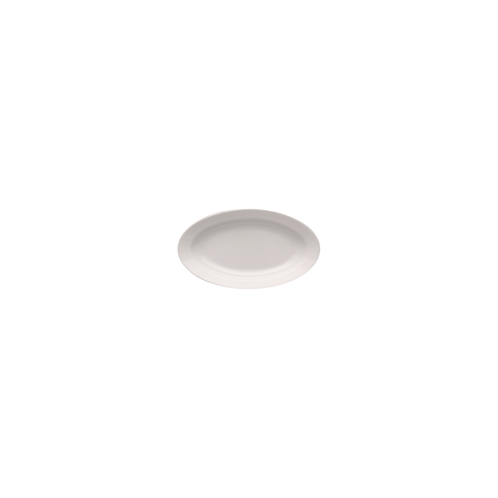 Селедочница «Кашуб-хел»; фарфор; H=3, L=21, B=14см; белый