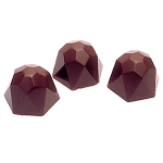 Форма для шоколада «Алмаз»[40шт]; поликарбонат; H=18, L=30, B=25мм
