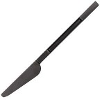 Нож столовый «Койчи»; сталь нерж.; черный
