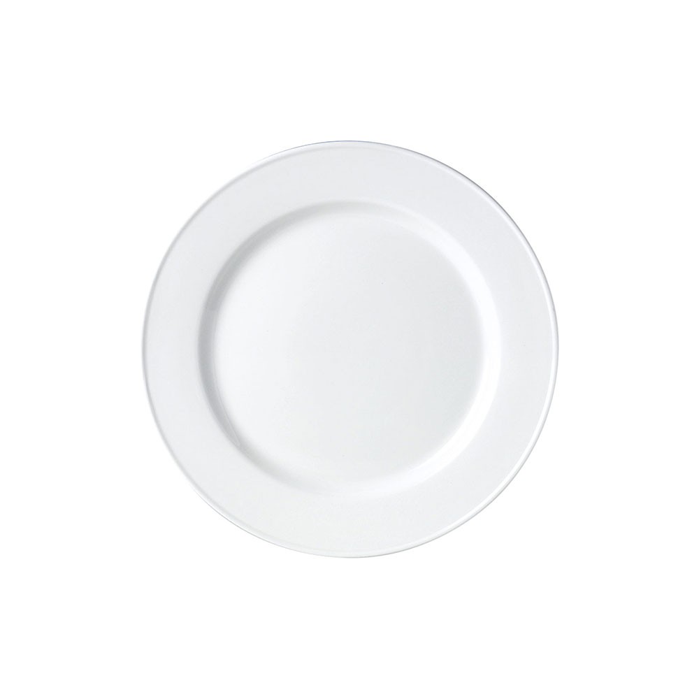 Блюдо кругл. подстановочное «Симплисити»; фарфор; D=30, H=2см; белый