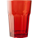 Хайбол «Энжой»; стекло; 350мл; D=83, H=122мм; красный