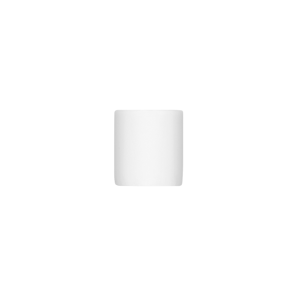 Стаканчик для зубочисток; фарфор; D=51/38, H=50мм; белый