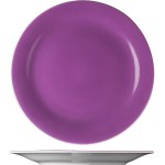 Тарелка мелкая «Дэйзи»; фарфор; D=19, 5см; фиолет.