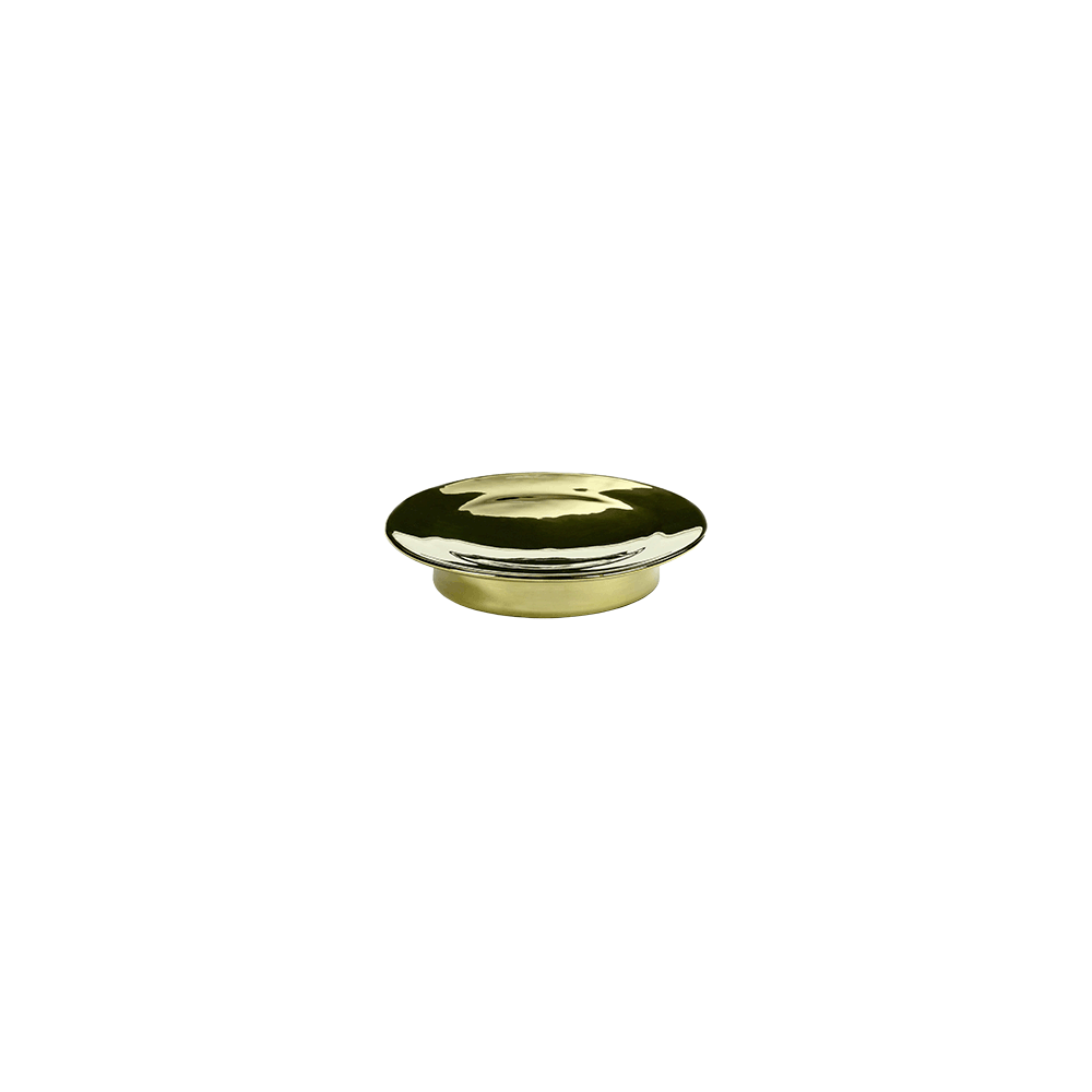 Тарелка для хлеба «Сан Пеллегрино»; фарфор; D=14, H=3см; золотой