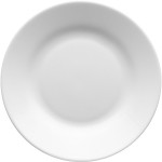 Тарелка глубокая «Ресторан»; стекло; 400мл; D=225, H=35мм; белый