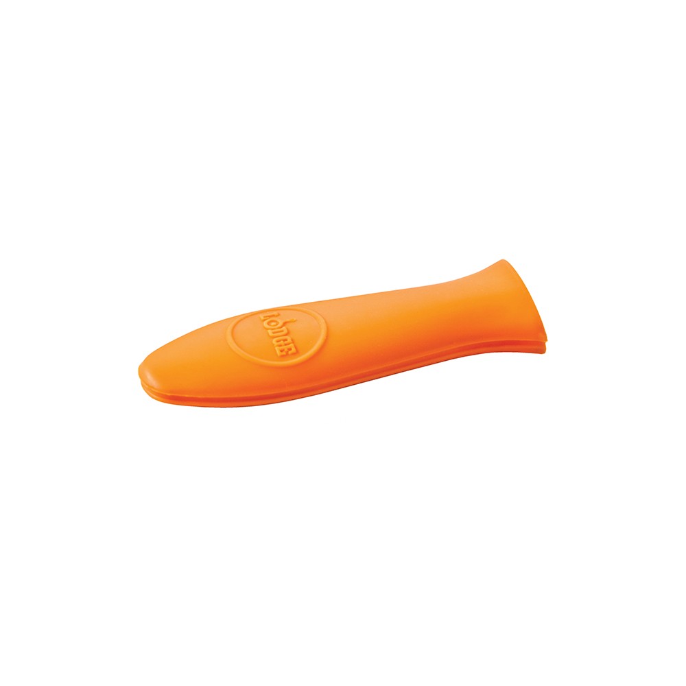 Ручка съемная для сковороды; силикон; L=16см; оранжев.
