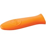Ручка съемная для сковороды; силикон; L=16см; оранжев.