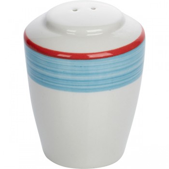 Перечница «Рио Блю»; фарфор; D=4, H=7см; белый, синий