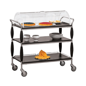 Тележка сервировочная; H=103, L=103, B=54см