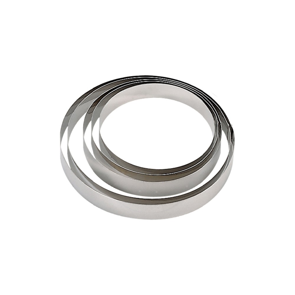 Кольцо кондитерское; сталь нерж.; D=80, H=45мм