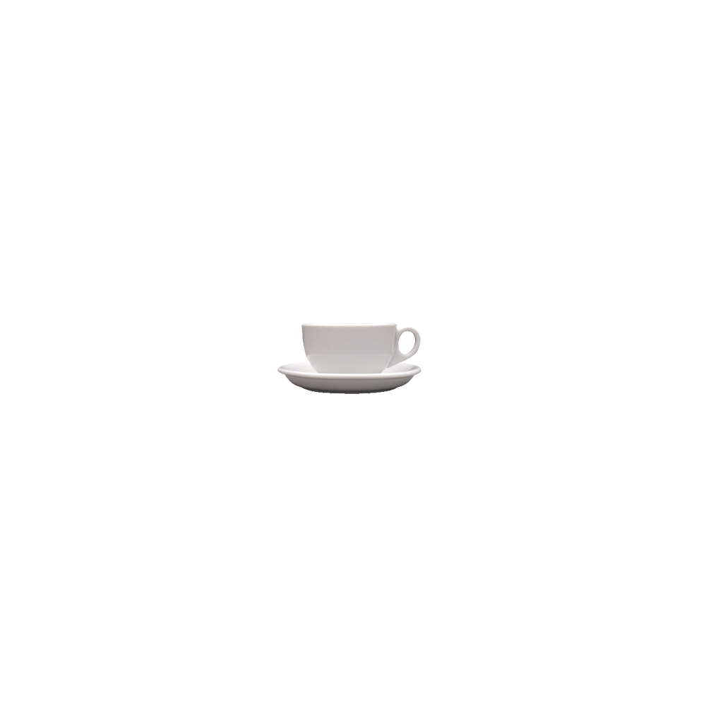 Чашка чайная «Америка»; фарфор; 200мл; D=10, H=6, B=10см; белый