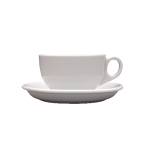 Чашка чайная «Америка»; фарфор; 200мл; D=10, H=6, B=10см; белый