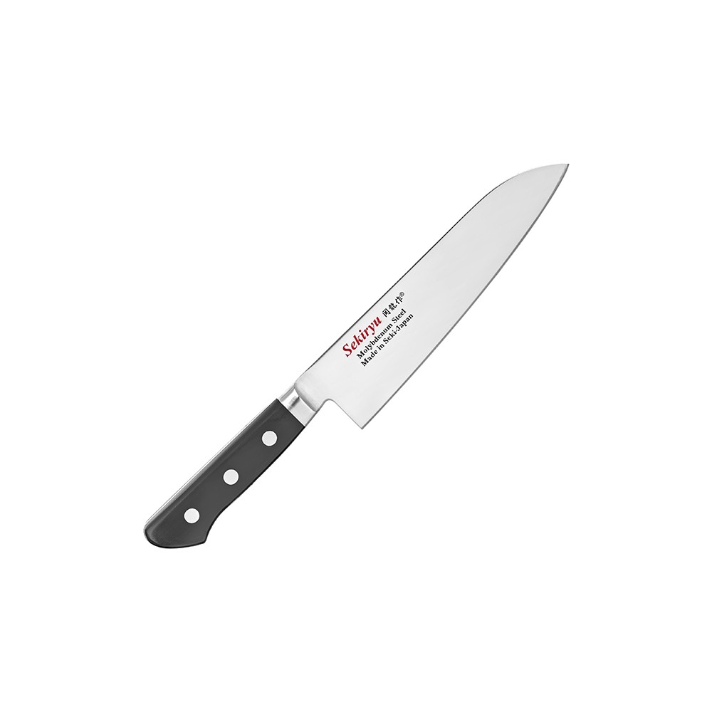 Нож кухонный «Осака» односторонняя заточк; сталь нерж., полиоксиметилен; L=300/180, B=45мм