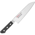 Нож кухонный «Осака» односторонняя заточк; сталь нерж., полиоксиметилен; L=300/180, B=45мм