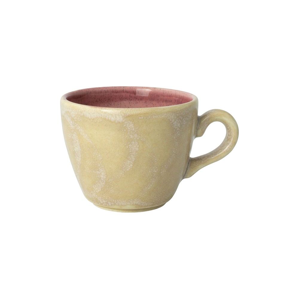 Чашка кофейная «Аврора Визувиус Роуз Кварц»; фарфор; 85мл; D=65мм; бежев., розов.