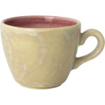 Чашка кофейная «Аврора Визувиус Роуз Кварц»; фарфор; 85мл; D=65мм; бежев., розов.