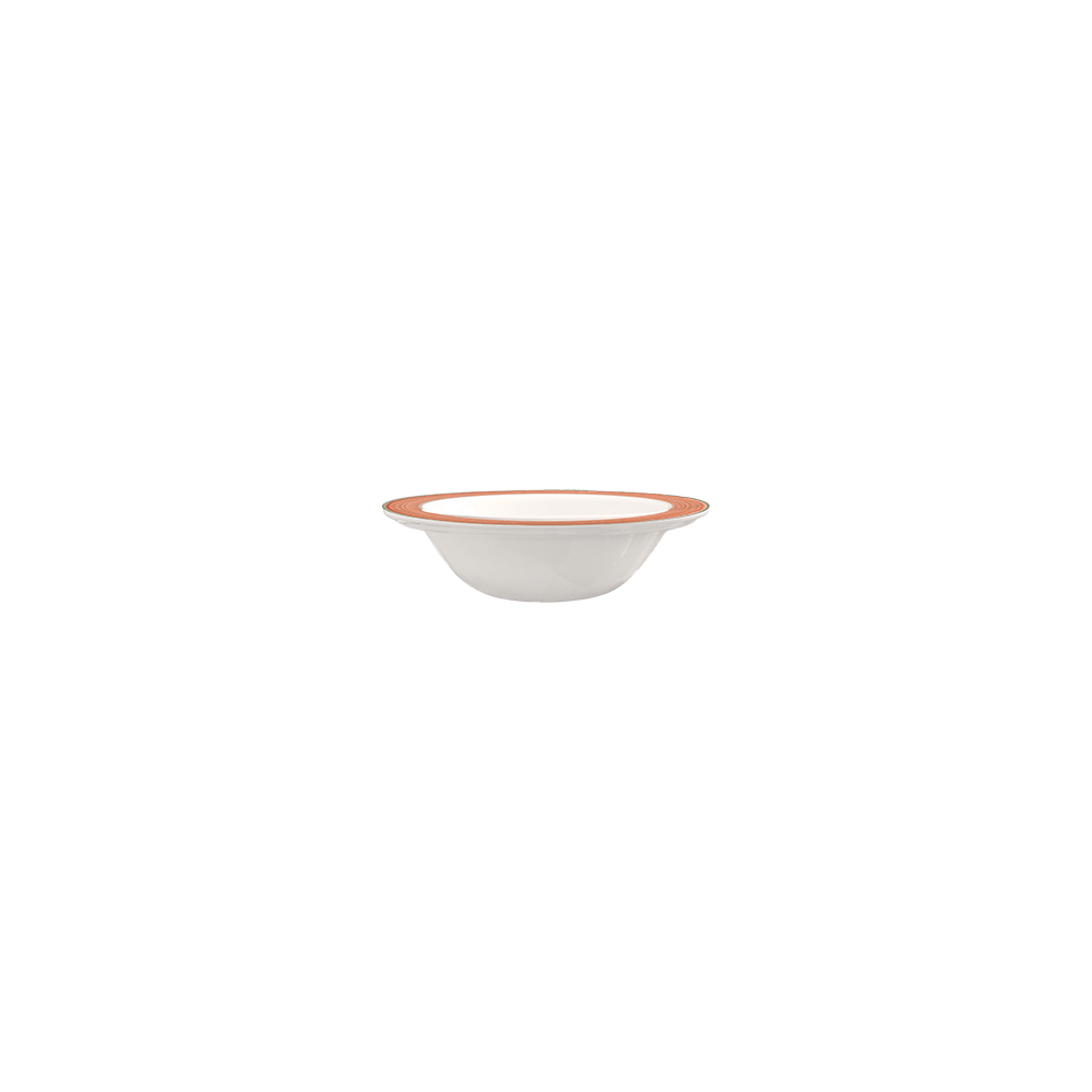 Салатник «Рио Пинк»; фарфор; D=13, 5см; белый, розов.