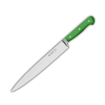 Нож для тонкой нарезки; L=18см; зелен., металлич.