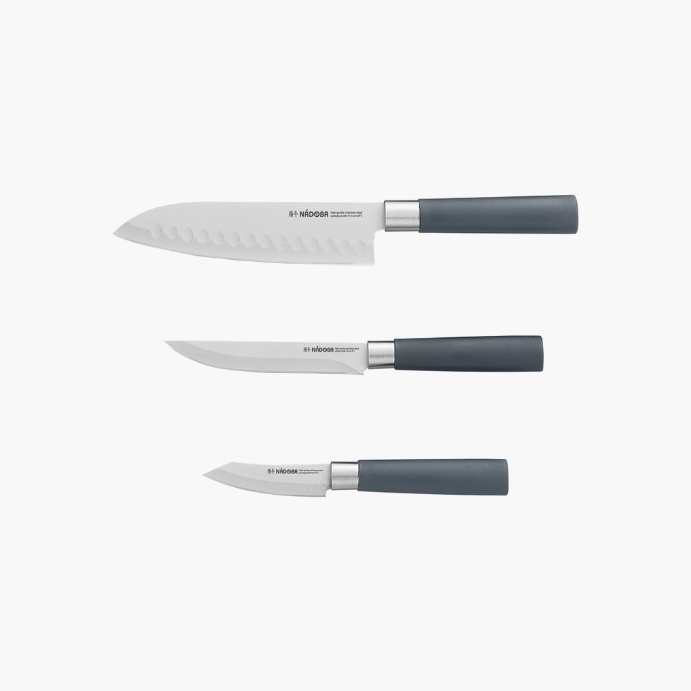 Набор из 3 кухонных ножей Haruto