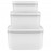 Набор пластиковых контейнеров ZWILLING Fresh&Save для вакуумного хранения, размер S/M/L, 3 шт.