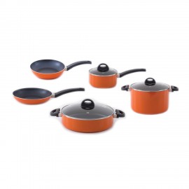 Вок-сковорода антипригарная, D 28 см, 3,2 л, индукционное дно, оранжевый, серия Eclipse, BergHOFF