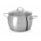 Глубокая кастрюля, D 20 см, 4,4 л, индукционное дно, сталь 18/10, серия Oceanus, Silampos