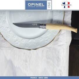 Набор ножей Table Chic для стейка, 4 шт, сталь Sandvik 12C27, рукоять дерево ясеня, Opinel