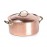 Кастрюля медная ручной работы, 6,3 л, D 26 см, медь, медь луженая, SMC