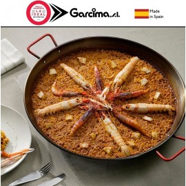 Сковорода для паэльи (паэльера) PULIDA на 9 порций, D 40 см, сталь карбоновая, GARCIMA