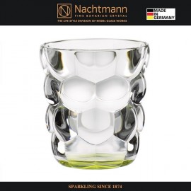 Набор бокалов BUBBLES зеленое дно для виски, 2 шт, 330 мл, дутый бессвинцовый хрусталь, Nachtmann, Германия