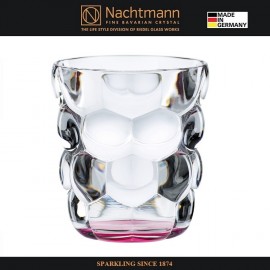 Набор бокалов BUBBLES розовое дно для виски, 2 шт, 330 мл, дутый бессвинцовый хрусталь, Nachtmann, Германия