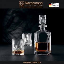 Комплект SHU FA для виски, 3 предмета, 750 мл + 2 по 330 мл, бессвинцовый хрусталь, Nachtmann, Германия