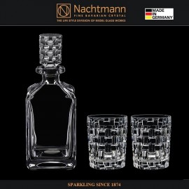 Комплект BOSSA NOVA для виски, 3 предмета, 750 мл + 2 по 330 мл, бессвинцовый хрусталь, Nachtmann, Германия