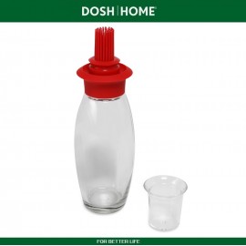 Бутылка IRSA для масла с кисточкой, стекло, DOSH