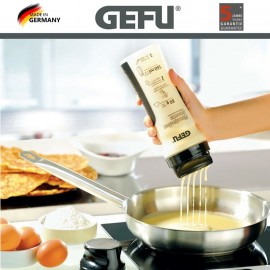 Дозатор-емкость кулинарный 3 в 1, с мерными делениями, для блинов, домашней лапши, теста, GEFU