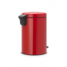 Бак мусорный с педалью, 12 л, H 40, цвет красный, серия New Icon, Brabantia