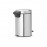 Бак мусорный с педалью, 3 л, H 26, цвет стальной с защитой от отпечатков пальцев, серия New Icon, Brabantia